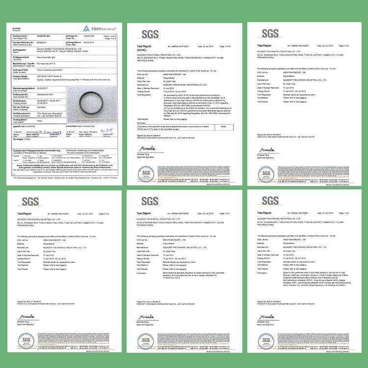 product-1-1 Solid Tire Test Report