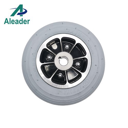 PU cietie ratiņkrēslu riteņi 7x1 3/4